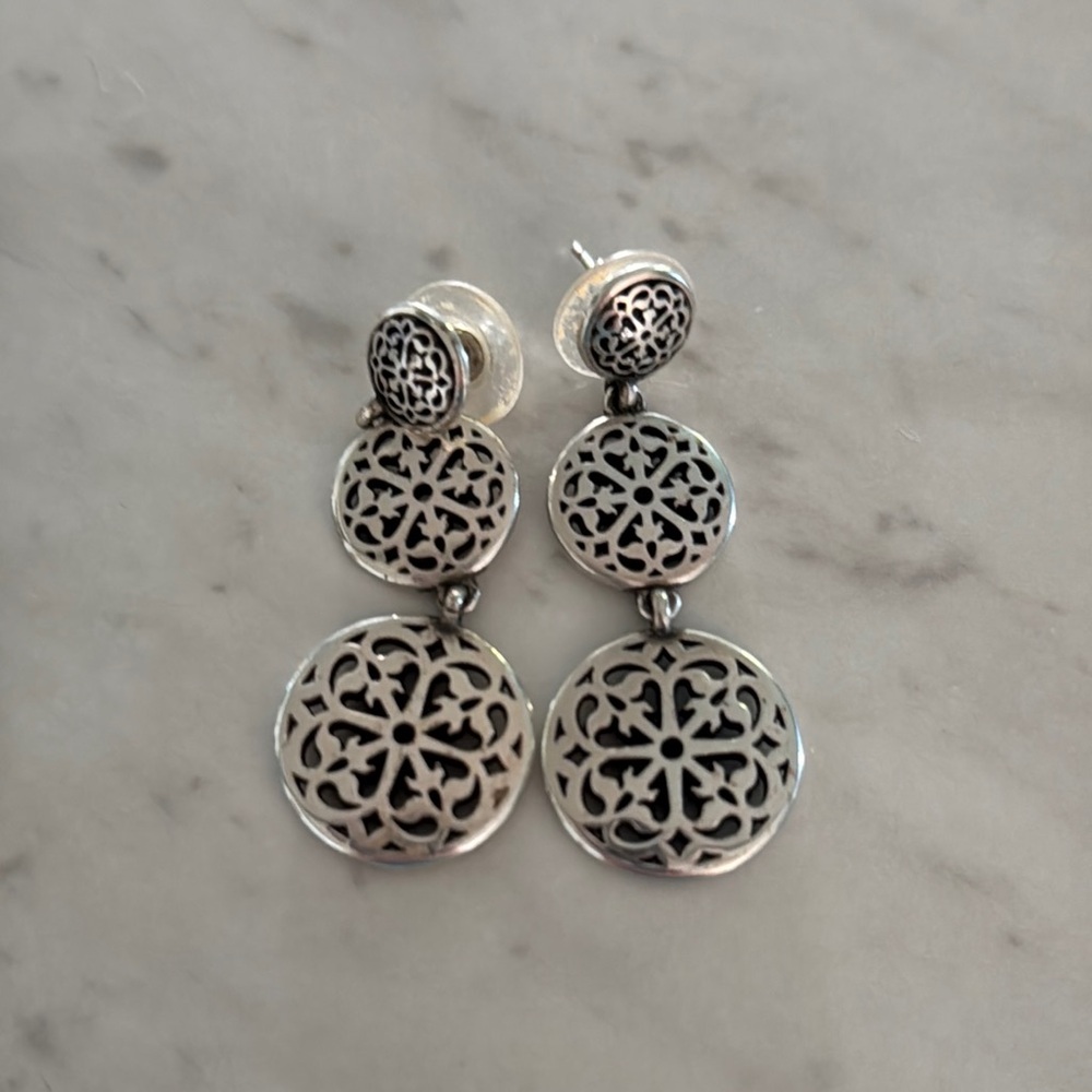 Brighton Ferrara Medallion Earrings